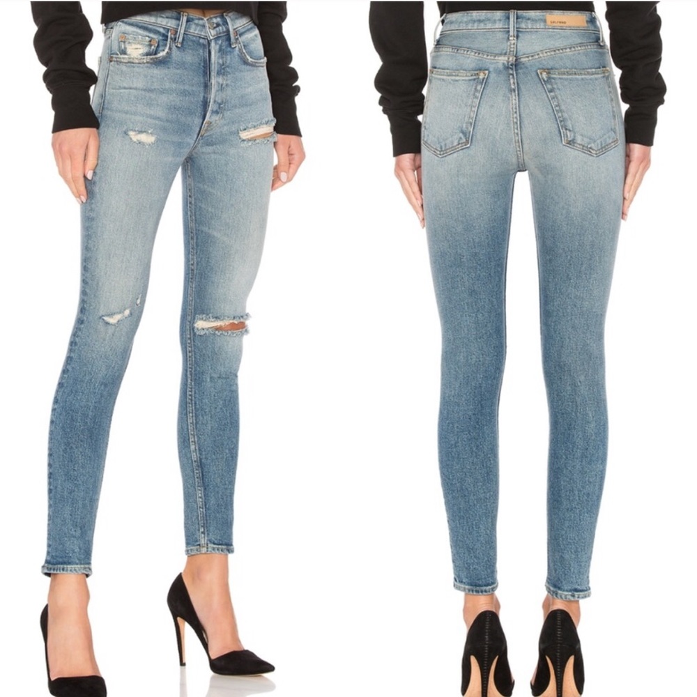 GRLFRND Karolyn’s High-Rise Skinny Jean in Austin